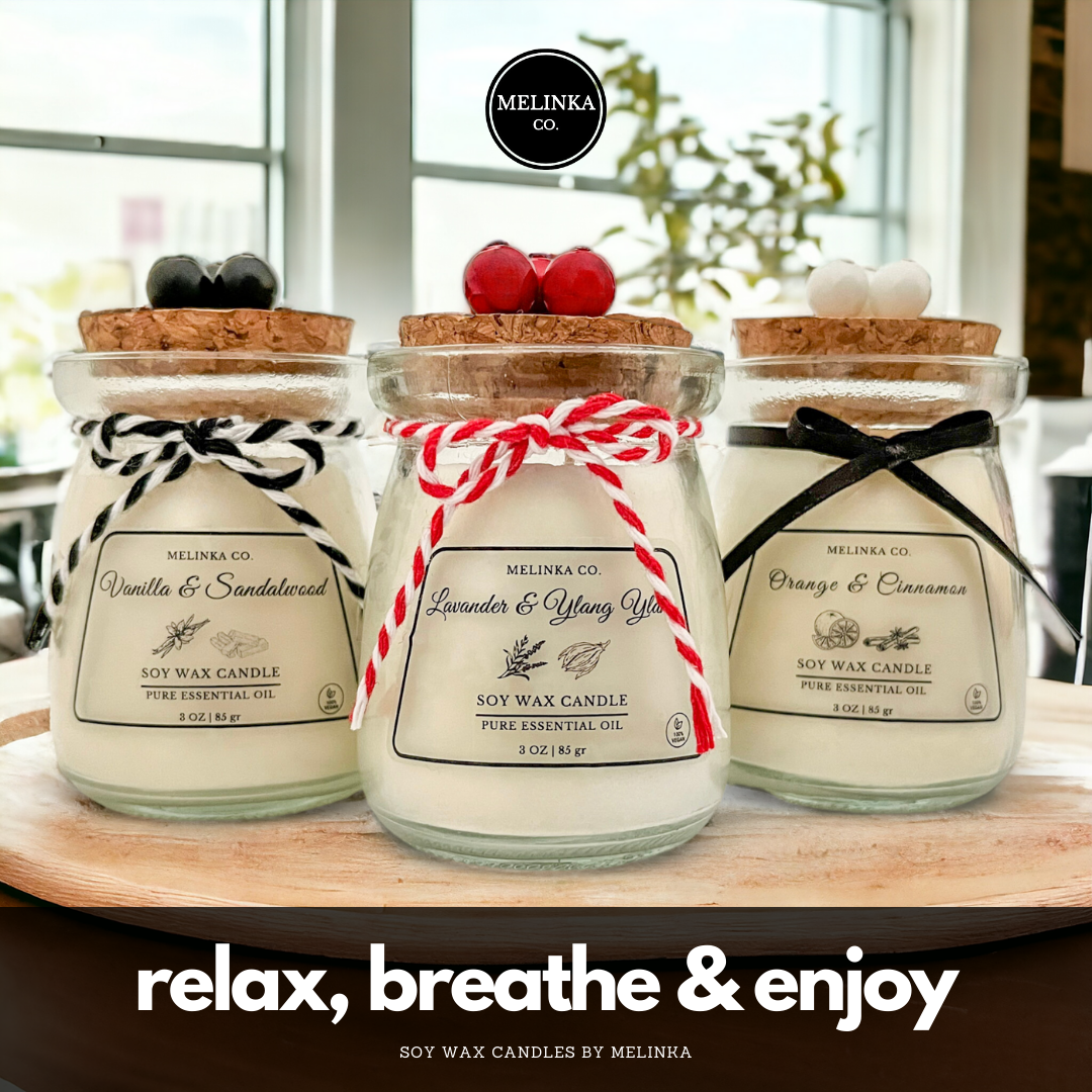 Portakal & Tarçın Soya Mumu (85 gr)