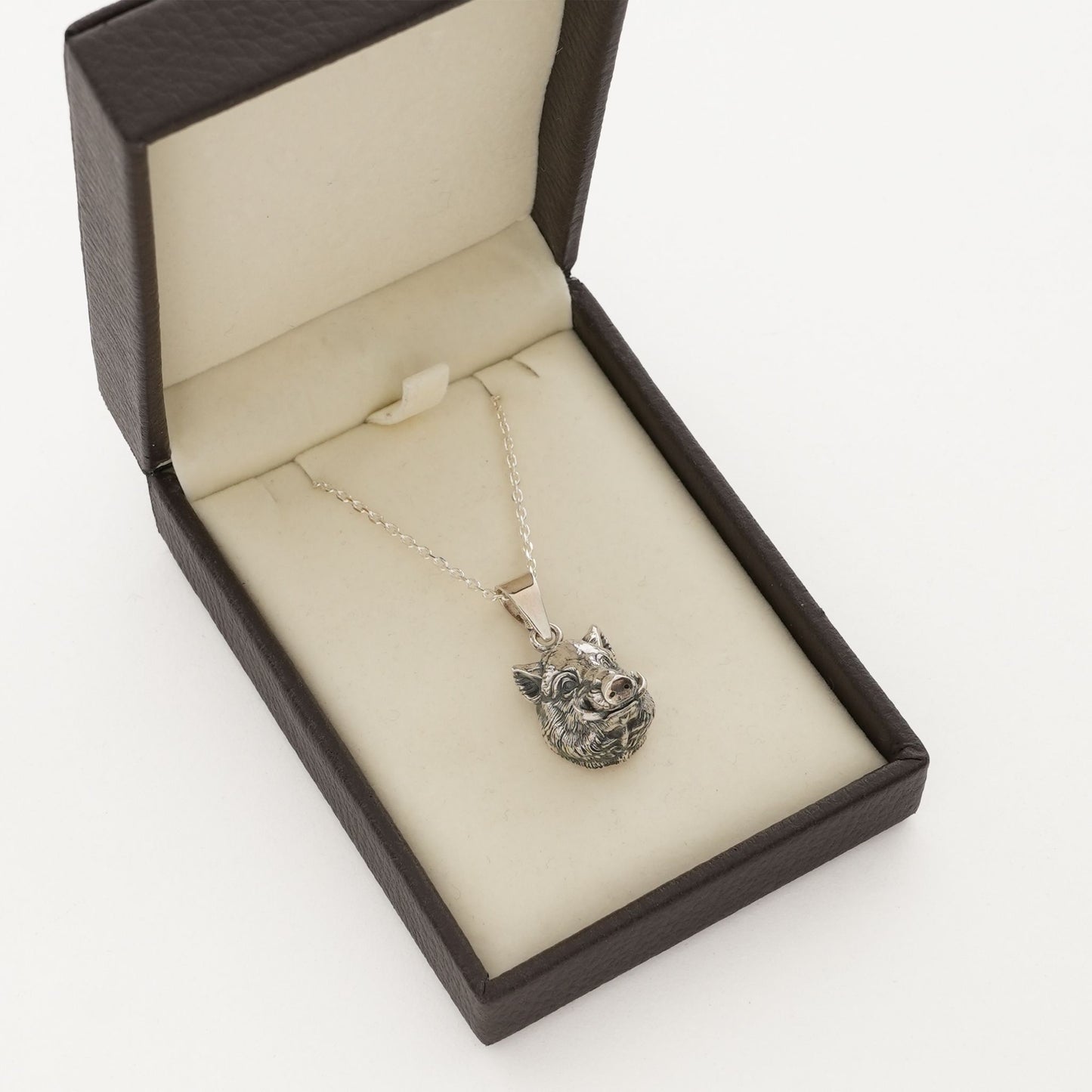 Wild Boar Gümüş Kolye 01