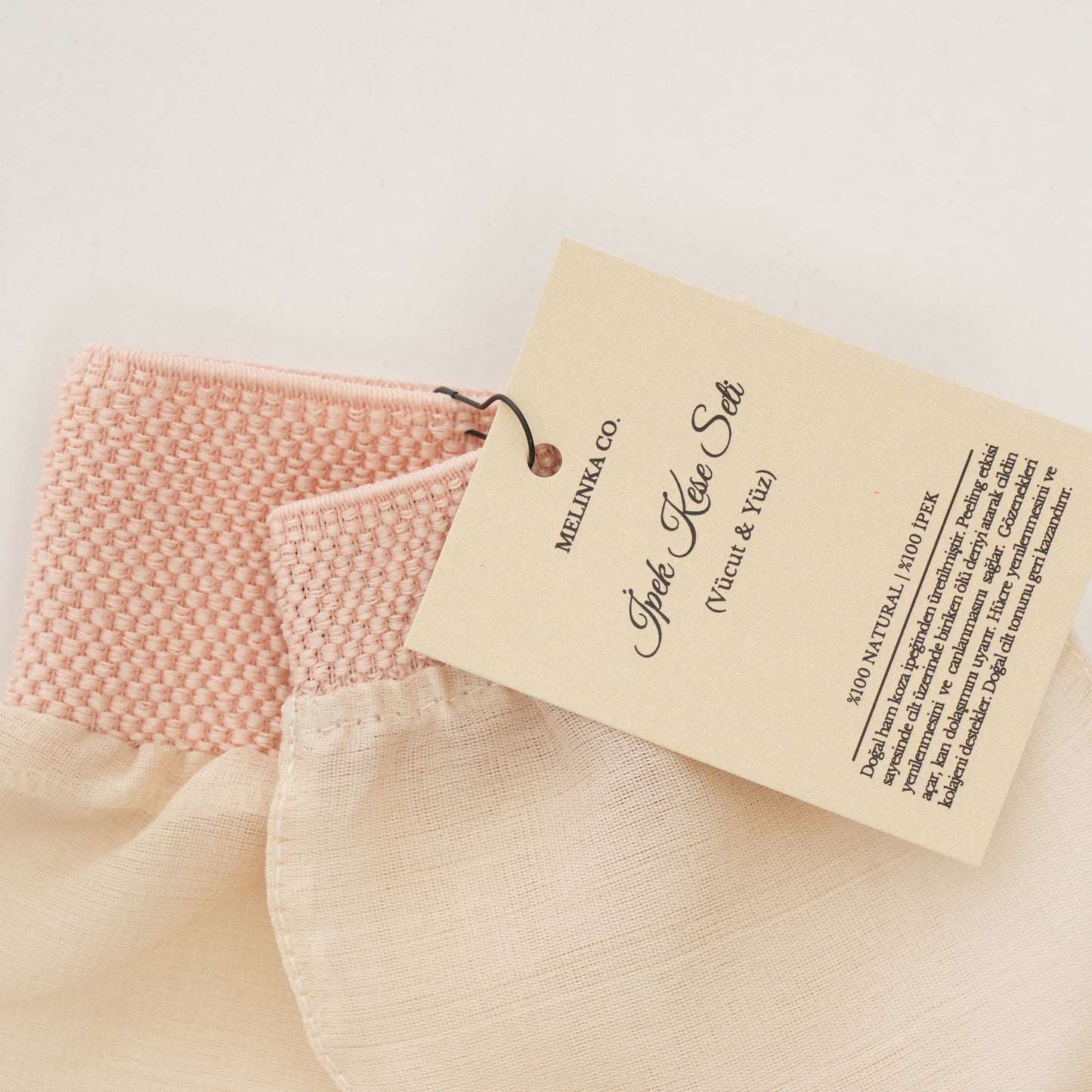 İpek Kese Seti (Vücut & Yüz)