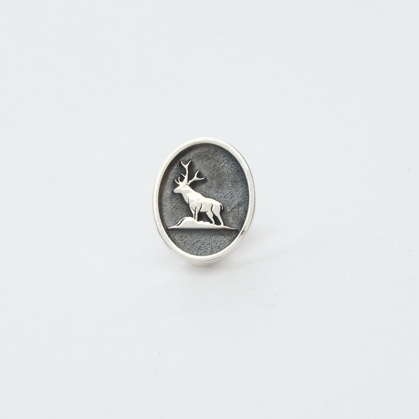 Deer Gümüş Broş 01