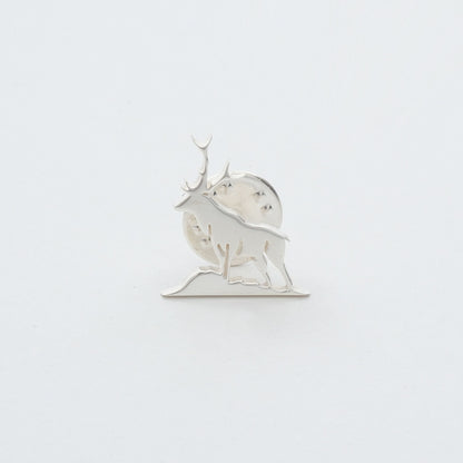 Deer Gümüş Broş 02