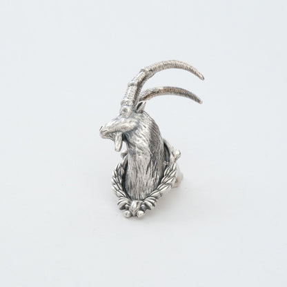 Ibex Gümüş Broş 02