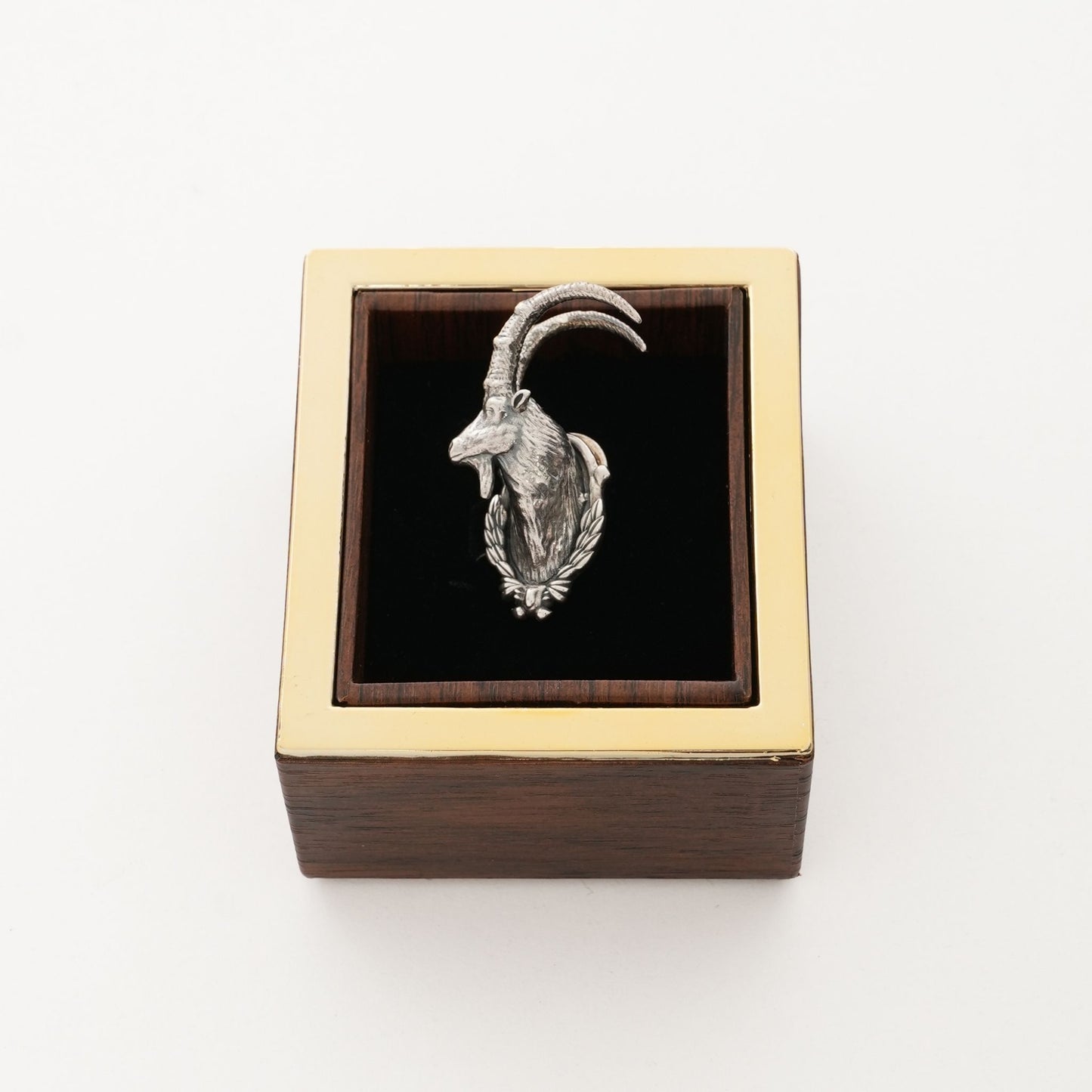 Ibex Gümüş Broş 02