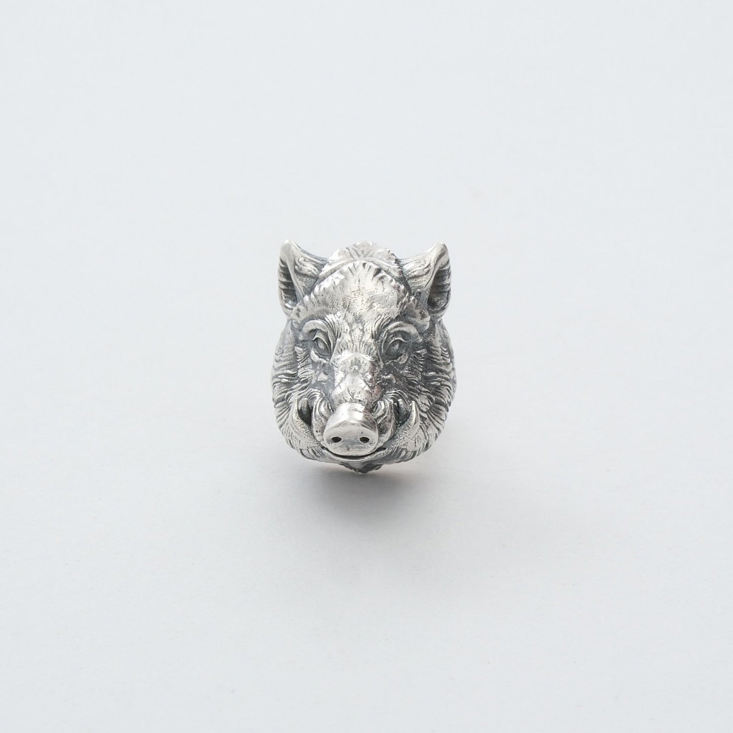 Wild Boar Gümüş Broş 02