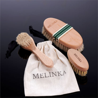 Kuru Fırçalama Seti (Vücut & Yüz & Tırnak)