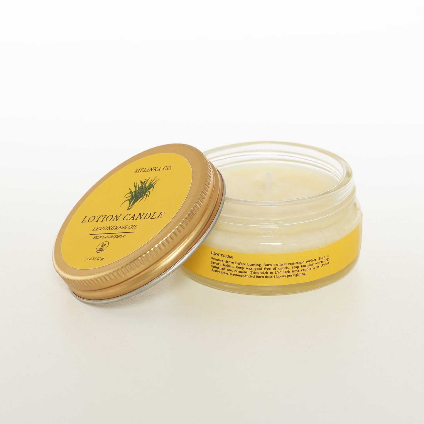 Organik Limonotu Losyon Mum