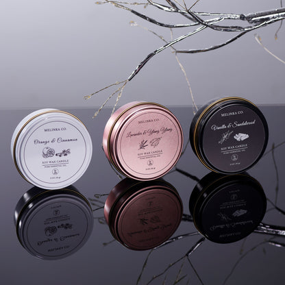 Vanilya & Sandal Ağacı Soya Mumu (85 gr)