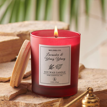 Lavanta & Ylang Ylang Soya Mumu (170 gr)